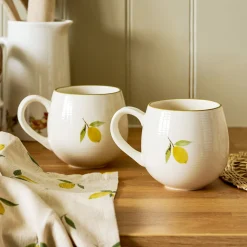 Lemons Stoneware Mug