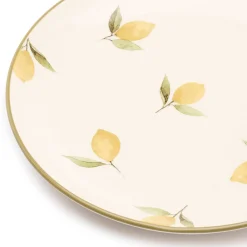 Lemons Stoneware Side Plate