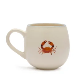 Lobster & Crab Stoneware Mug