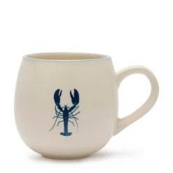 Lobster & Crab Stoneware Mug