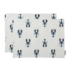 Lobster Fabric Placemats (Set of 2)