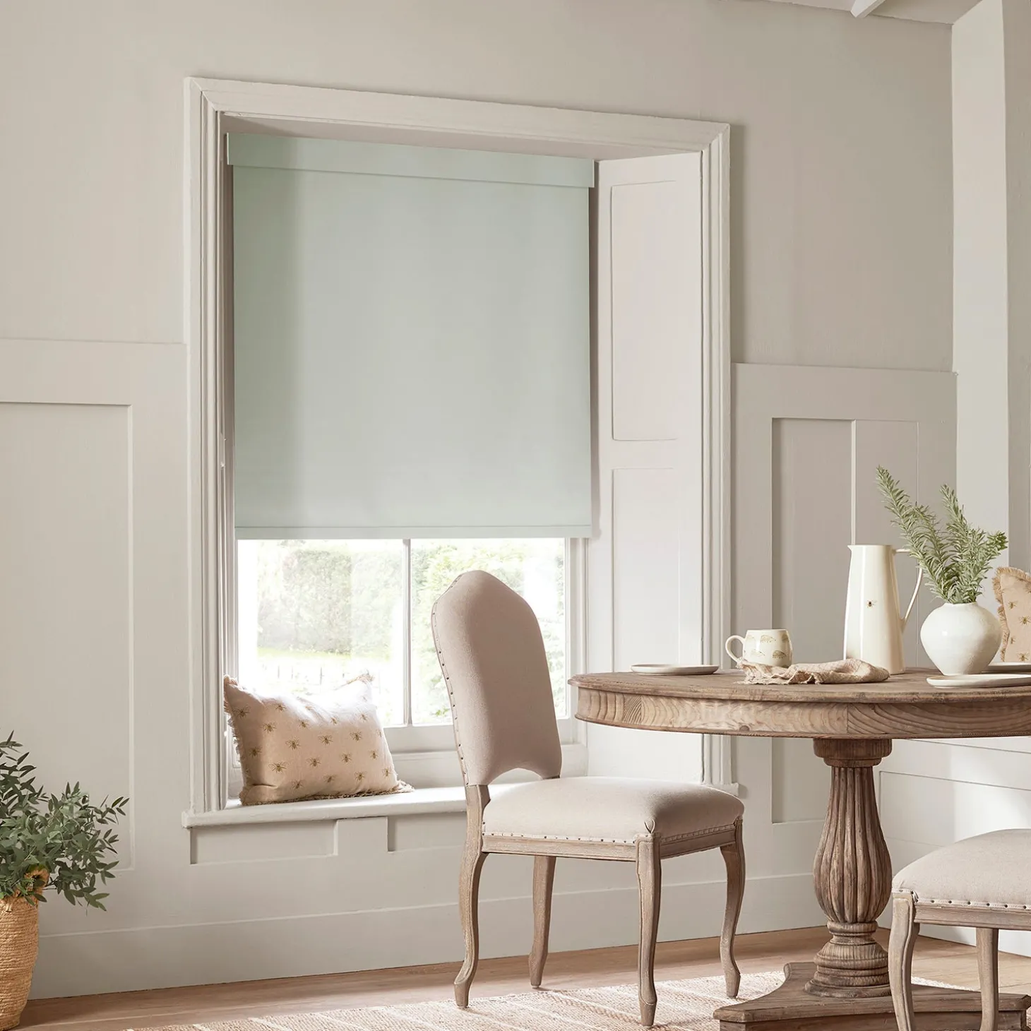 Lyddington Mist Made to Measure Roller Blind