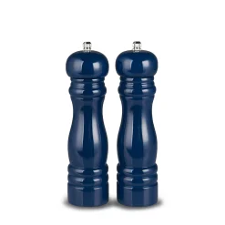 Navy Wooden Salt and Pepper Mills