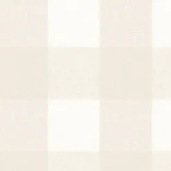 Off White Gingham Made to Measure Roman Blind