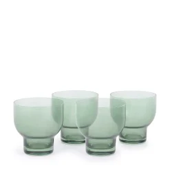 Olive Green Tumblers (Set of 4)