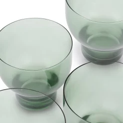 Olive Green Tumblers (Set of 4)