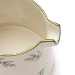 Olive Large Stoneware Jug