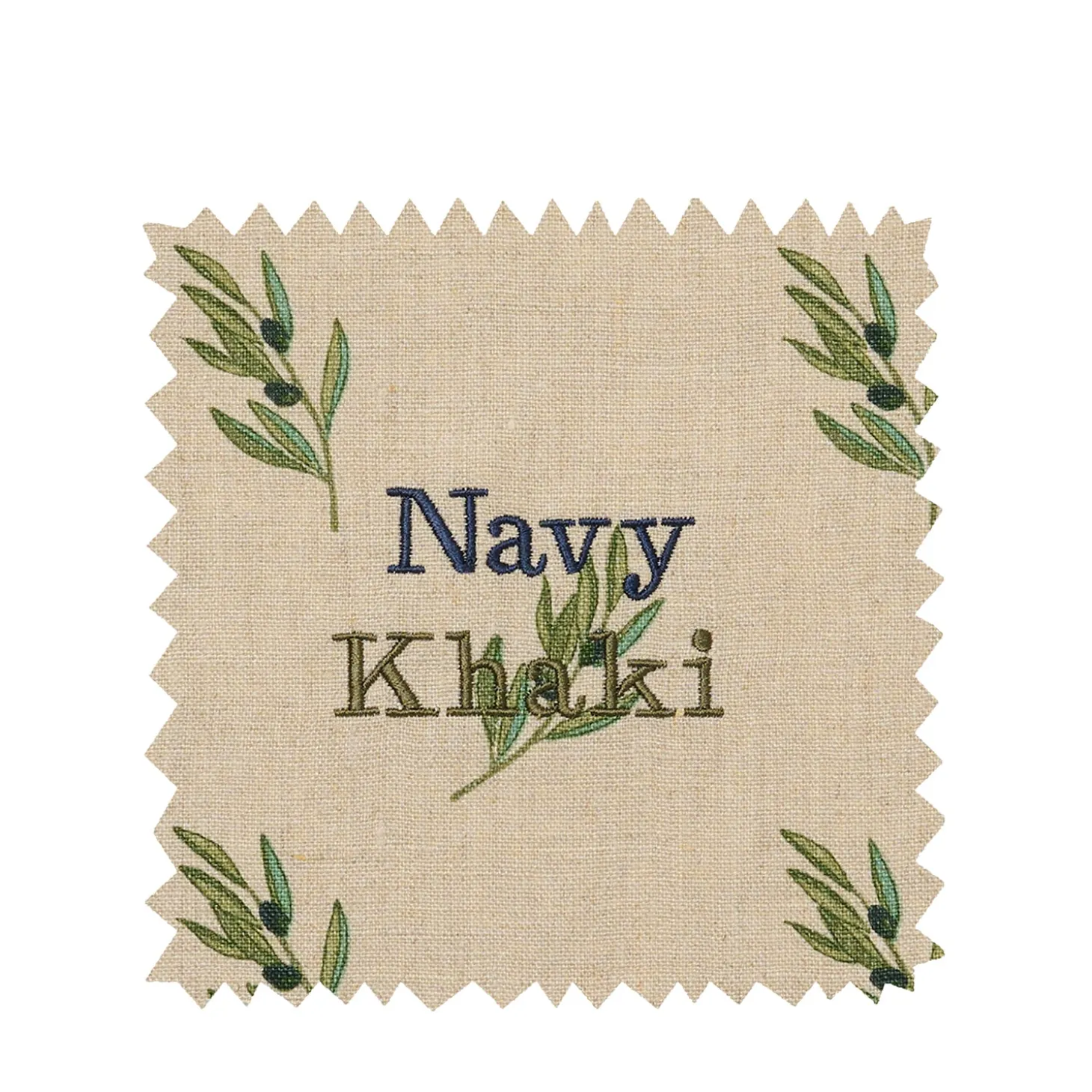 Olive Linen Cross Back Apron