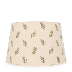 Olive Linen Lampshade