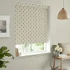 Olive Linen Look Made to Measure Roller Blind