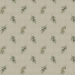 Olive Linen Look Made to Measure Roller Blind