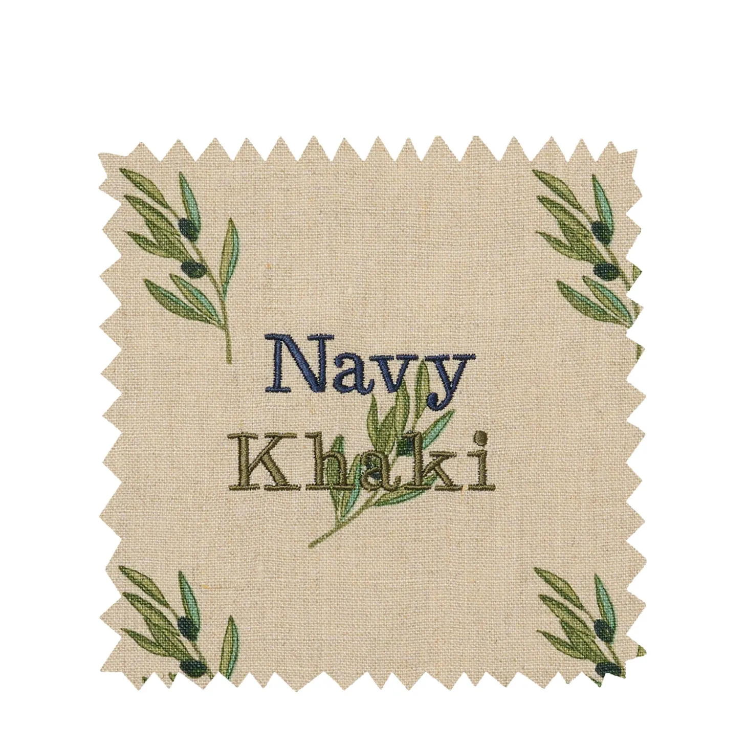 Olive Linen Tea Towel
