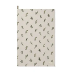 Olive Linen Tea Towel