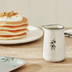 Olive Mini Stoneware Jug