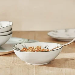Olive Stoneware Nibbles Bowl