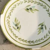 Olive Stoneware Serving Platter