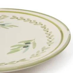 Olive Stoneware Serving Platter