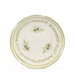 Olive Stoneware Serving Platter