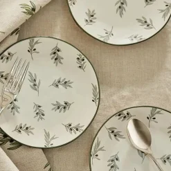 Olive Stoneware Small Side Plate