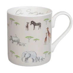 On Safari Coloured Mug