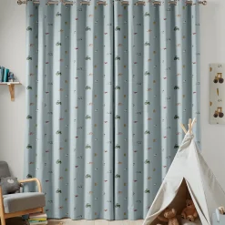 On the Farm Blue Made to Measure Curtains