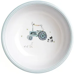 On The Farm Kids Melamine Bowl