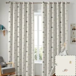On the Farm Neutral Made to Measure Curtains