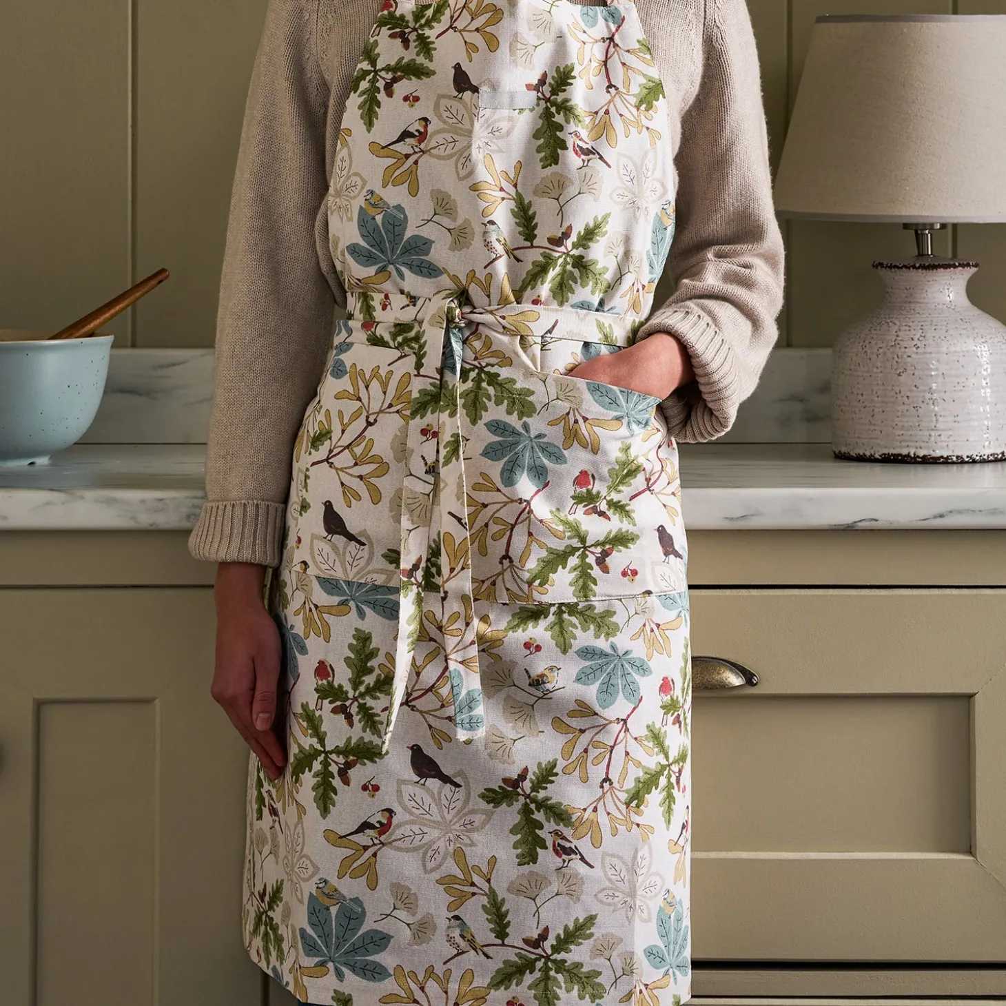 Orchard Birds Apron