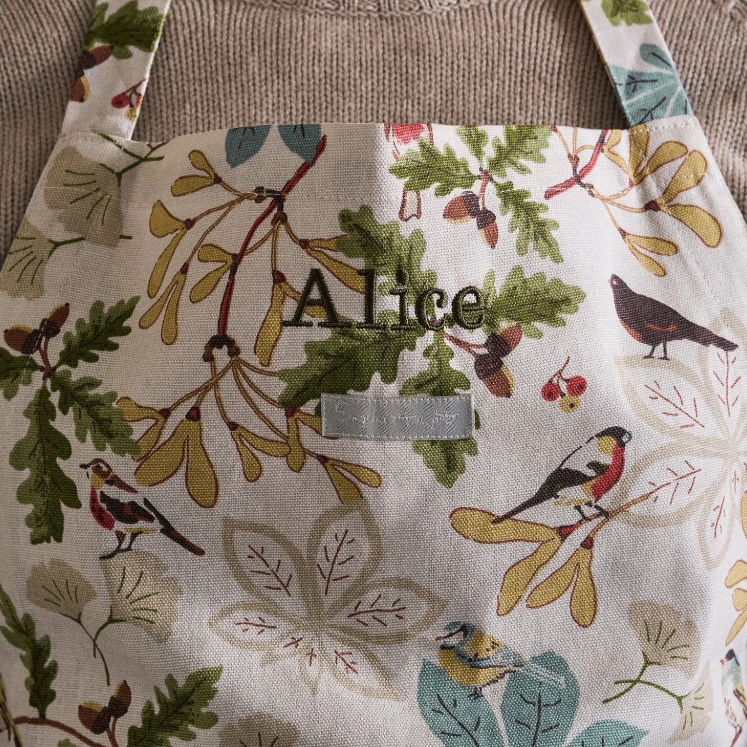 Orchard Birds Apron