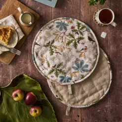 Orchard Birds Circular Hob Cover