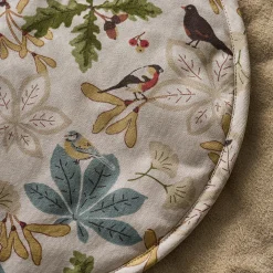 Orchard Birds Circular Hob Cover