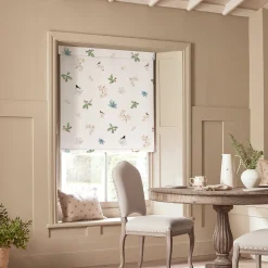 Orchard Birds Off White Made to Measure Roller Blind