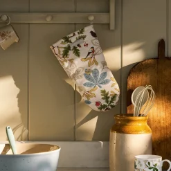 Orchard Birds Oven Mitt