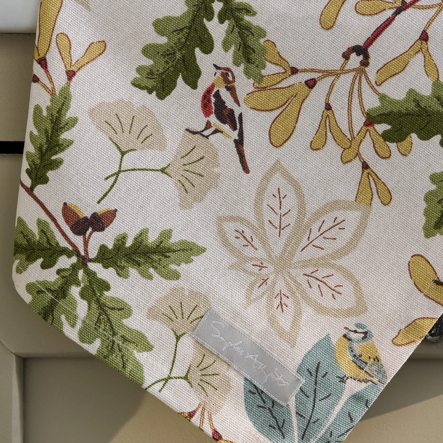 Orchard Birds Tea Towel