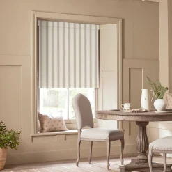 Oundle Neutral Stripe Made to Measure Roller Blind