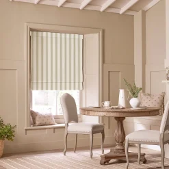 Oundle Neutral Stripe Made to Measure Roman Blind