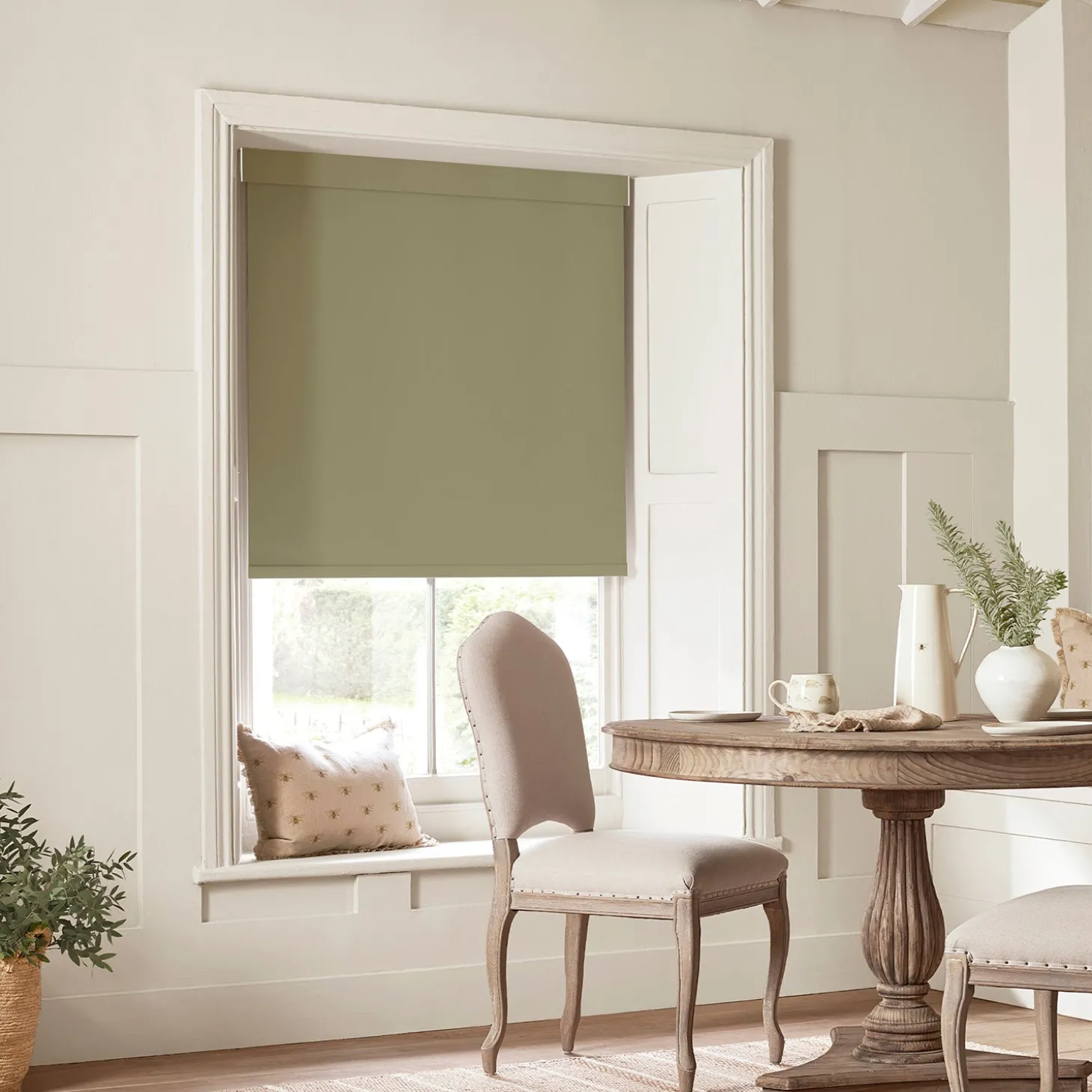 Oundle Olive Made to Measure Roller Blind