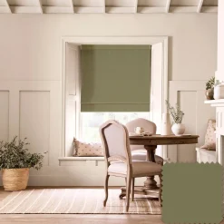 Oundle Olive Made to Measure Roman Blind
