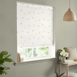 Owls Off White Made to Measure Roman Blind