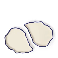 Oyster Stoneware Side Plates (Set of 2)