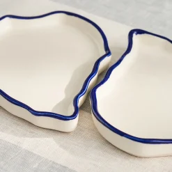 Oyster Stoneware Side Plates (Set of 2)