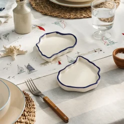 Oyster Stoneware Side Plates (Set of 2)