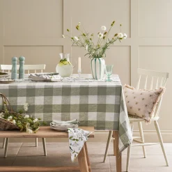 Pale Green Striped Vase