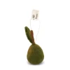 Pear Felt Bauble - Green