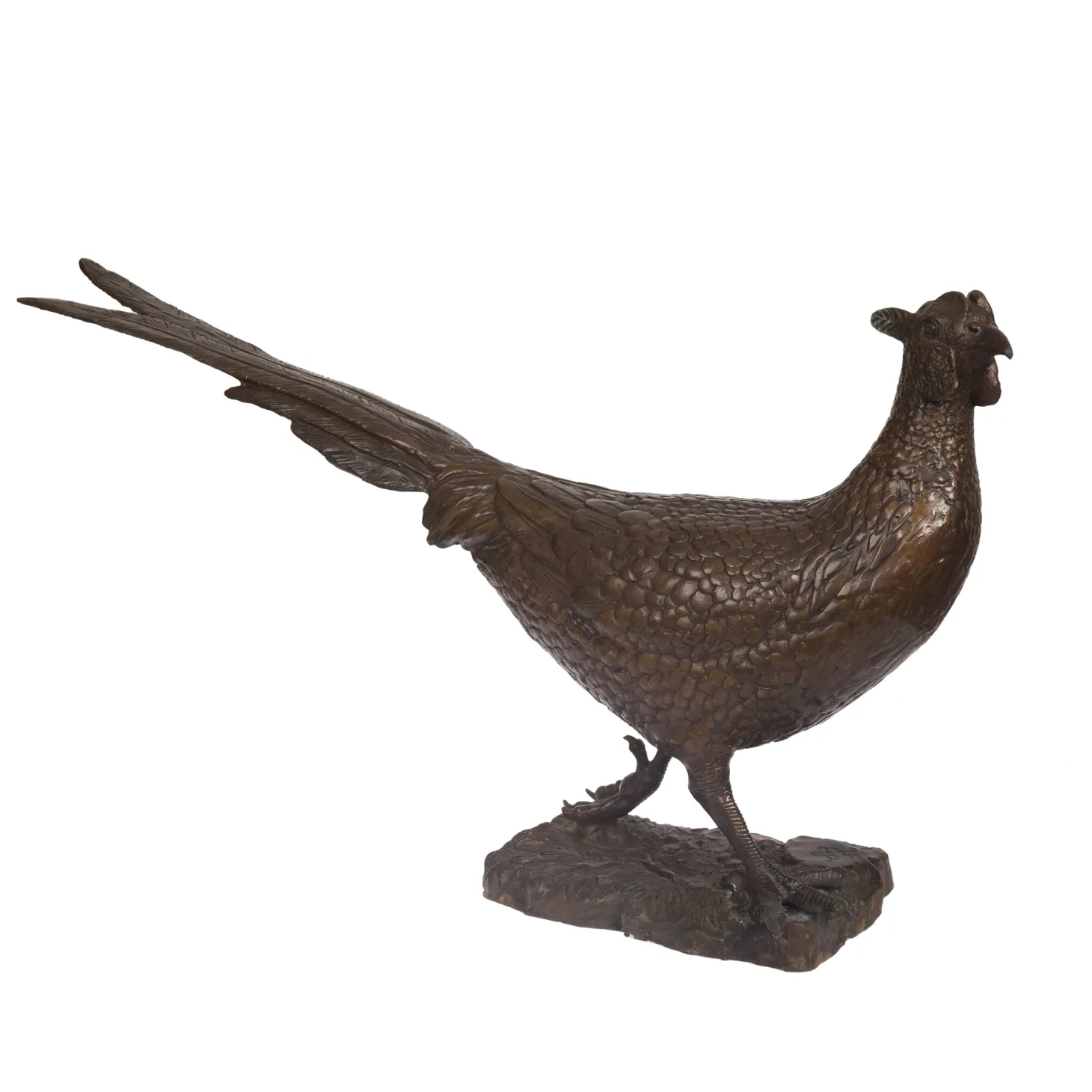 Pheasant Bronze Sculpture