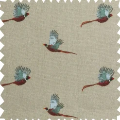 Pheasant Fabric by the Metre