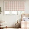 Pink Gingham Made to Measure Roller Blind