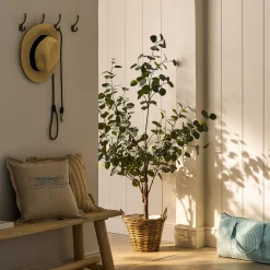 Pre-lit Eucalyptus Tree