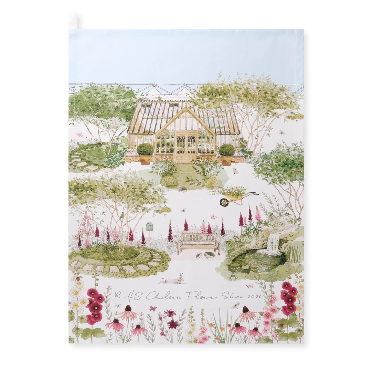 RHS Chelsea Flower Show Tea Towel