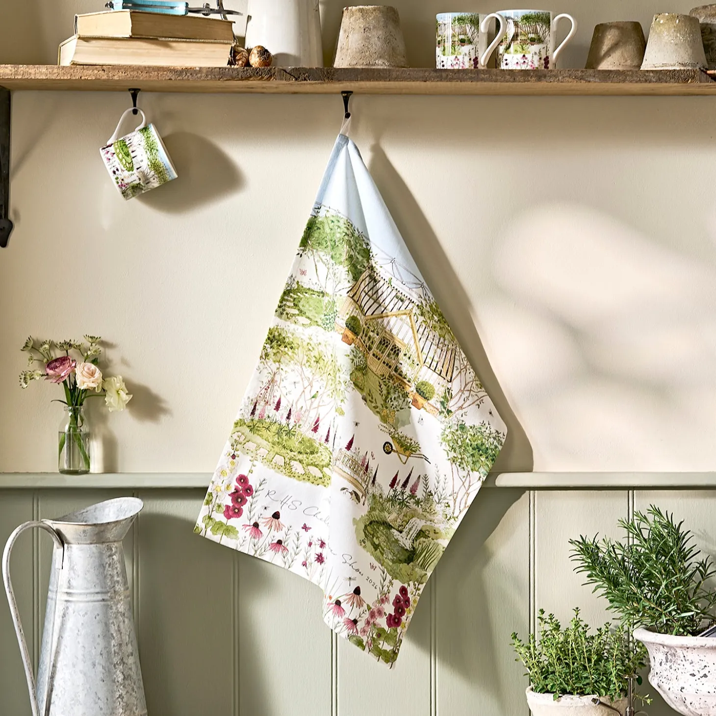 RHS Chelsea Flower Show Tea Towel